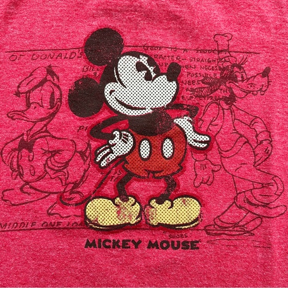 Disney Toddler Boy Short Sleeve Shirt Sleeve Mickey Mouse Tee in XS (4) - Picture 3 of 4